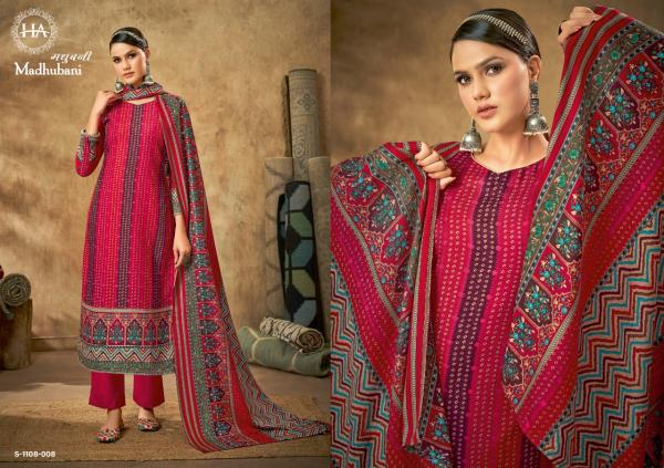 Harshit Madhubani Designer Wear Winter Pashmina Collection